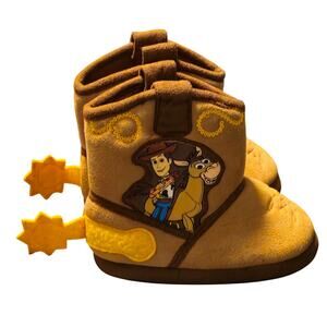 Toy Story 4 Woody & Bullseye House Shoes – Size 7/8 Kids